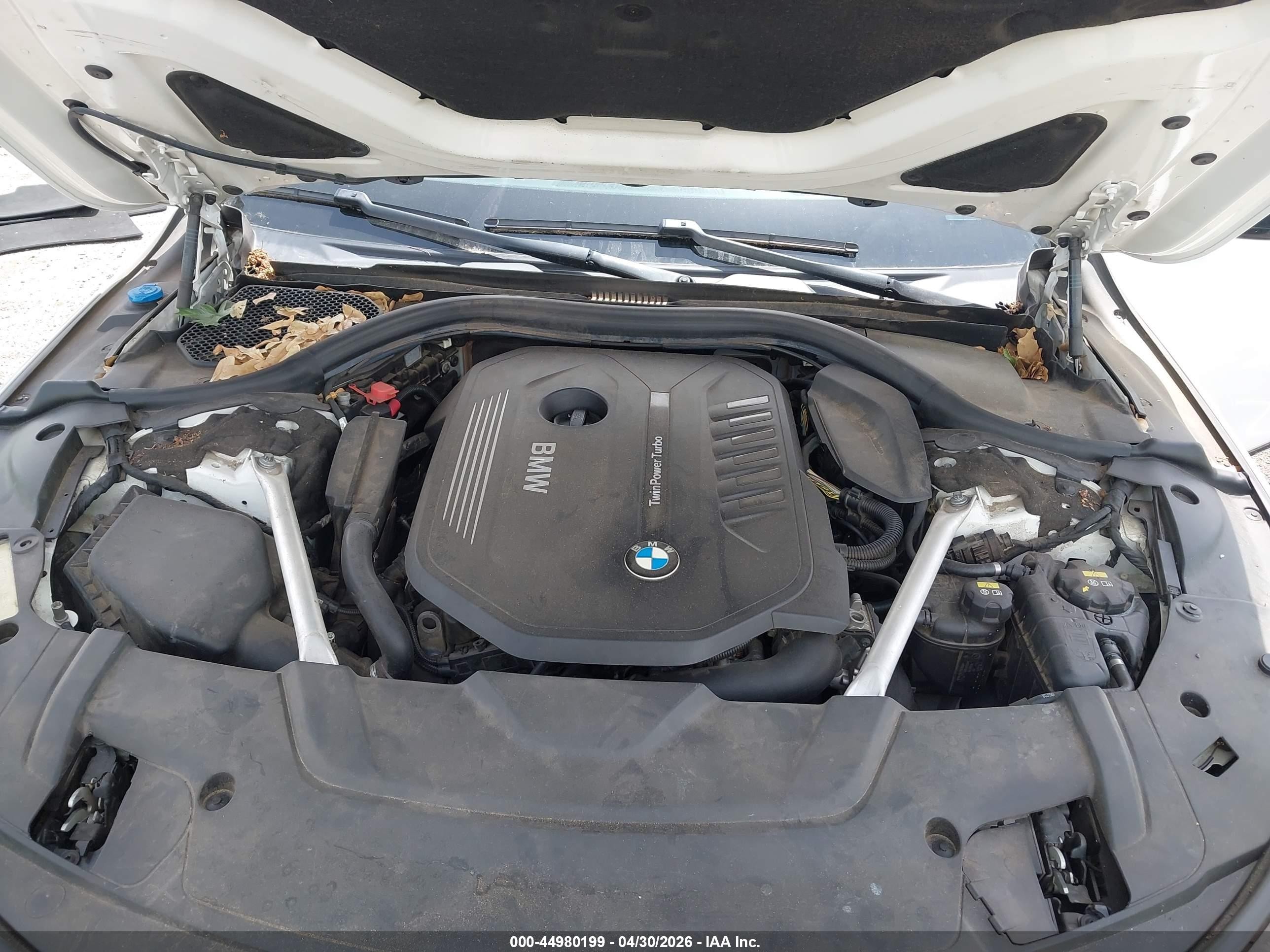 2018 Bmw 740i   White vin: WBA7E2C51JB214999
