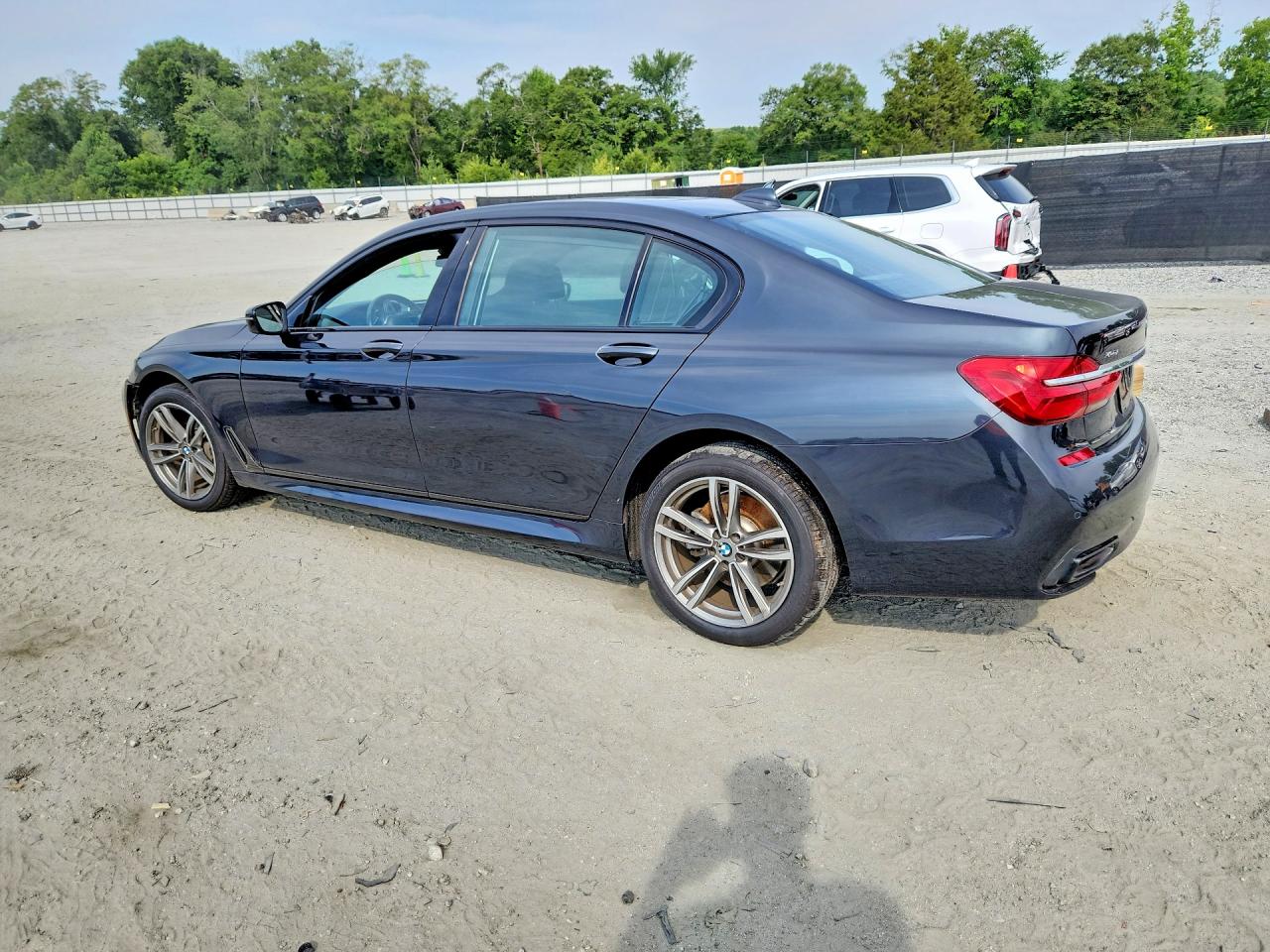 2019 Bmw 740 Xi Charcoal vin: WBA7E4C55KGV70565