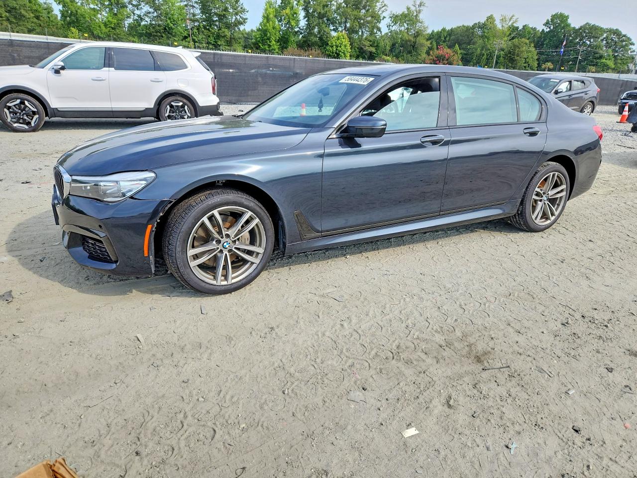 2019 Bmw 740 Xi Charcoal vin: WBA7E4C55KGV70565