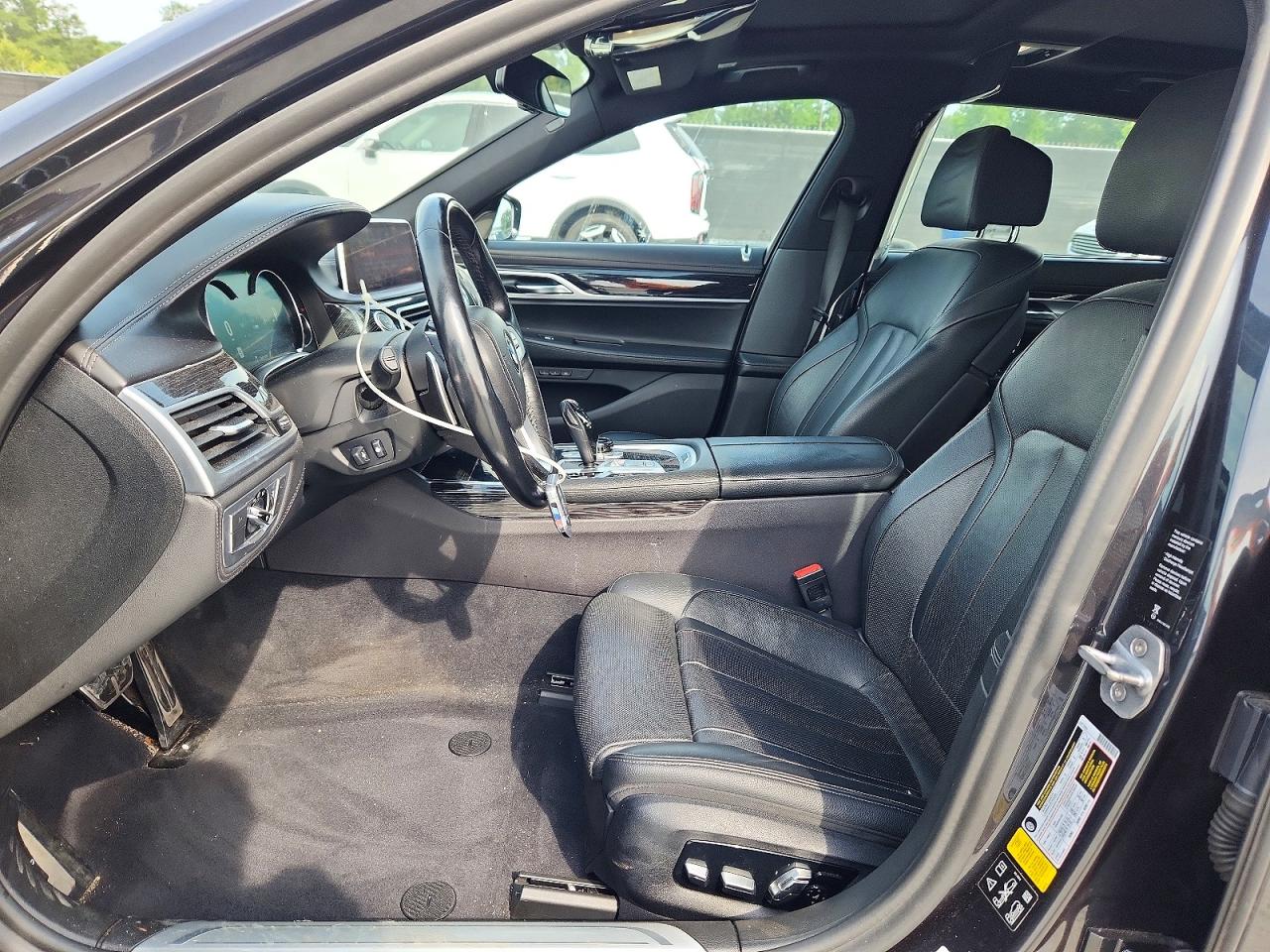 2019 Bmw 740 Xi Charcoal vin: WBA7E4C55KGV70565