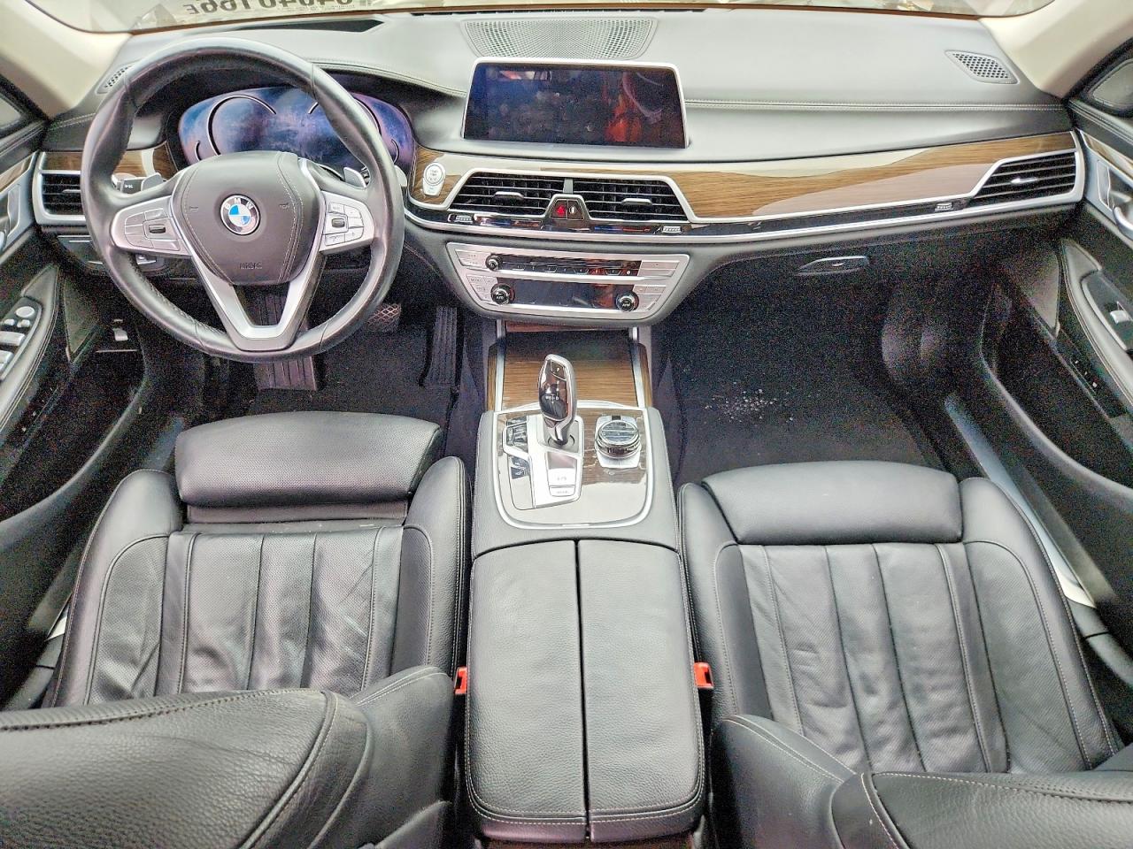 2019 Bmw 740 Xi Black vin: WBA7E4C58KGV70107