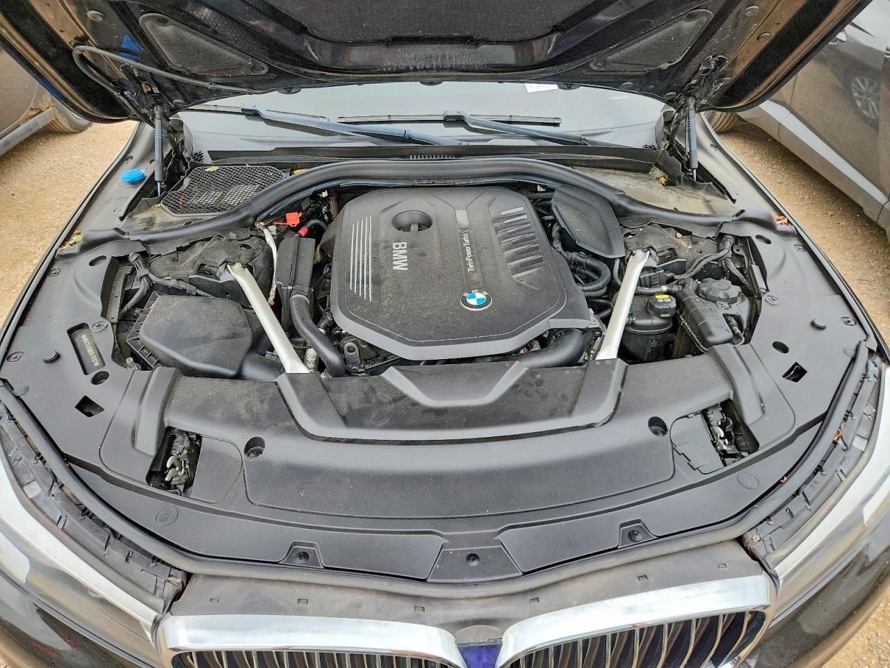 2019 Bmw 740 Xi Black vin: WBA7E4C58KGV70107
