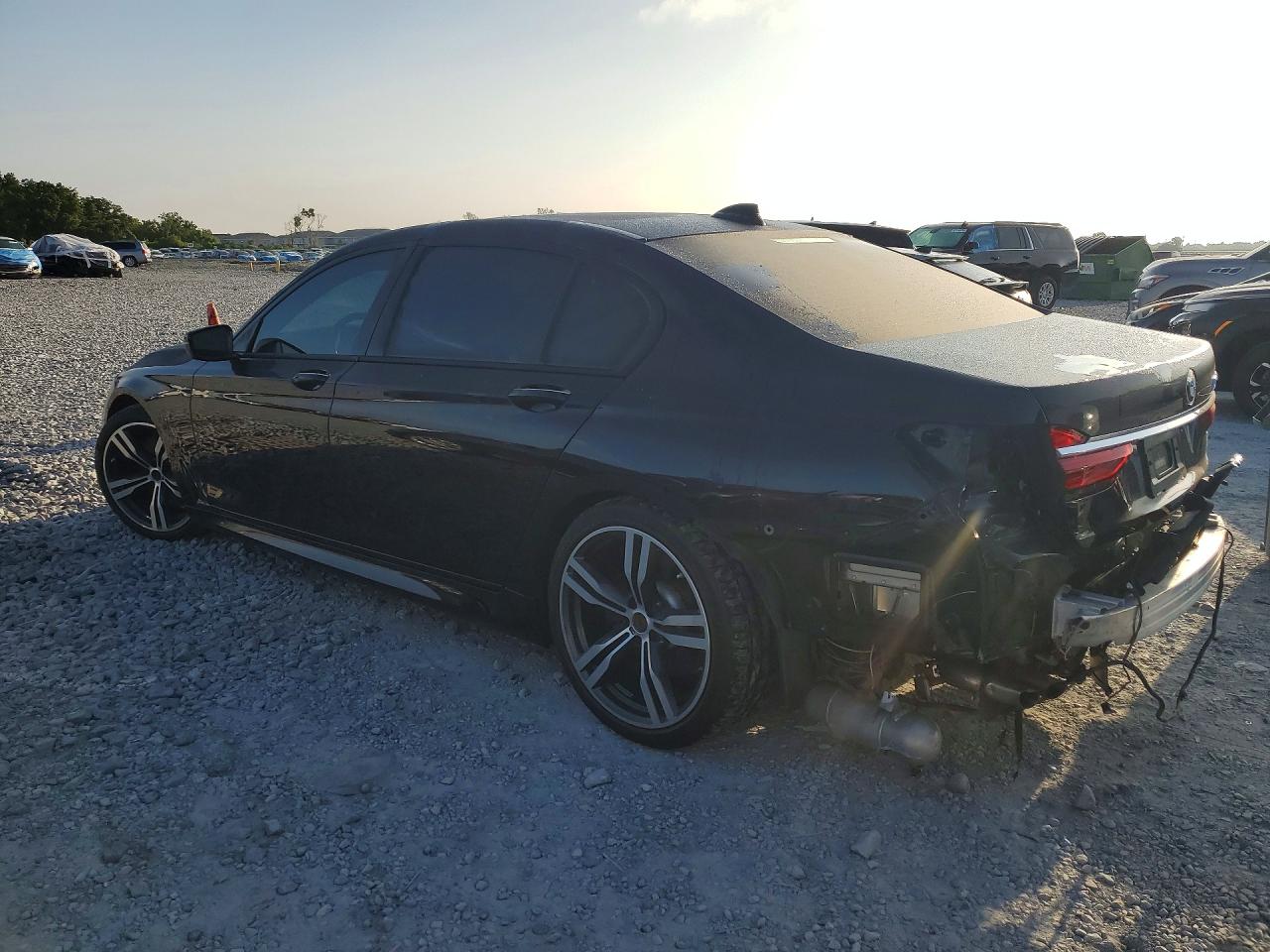 2016 Bmw 750 I Black vin: WBA7F0C55GGM20713