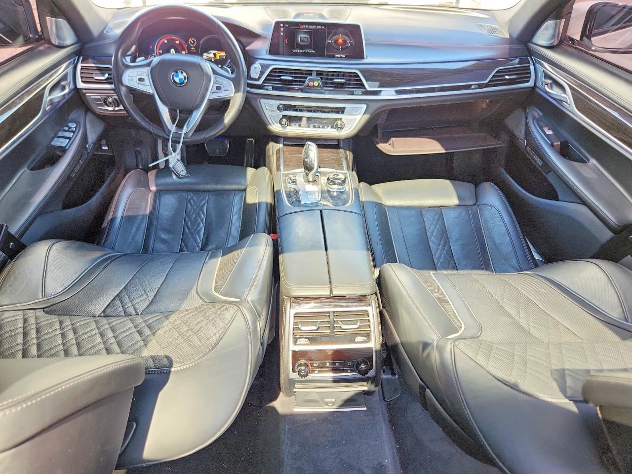 2018 Bmw 750 I White vin: WBA7F0C58JGM23449