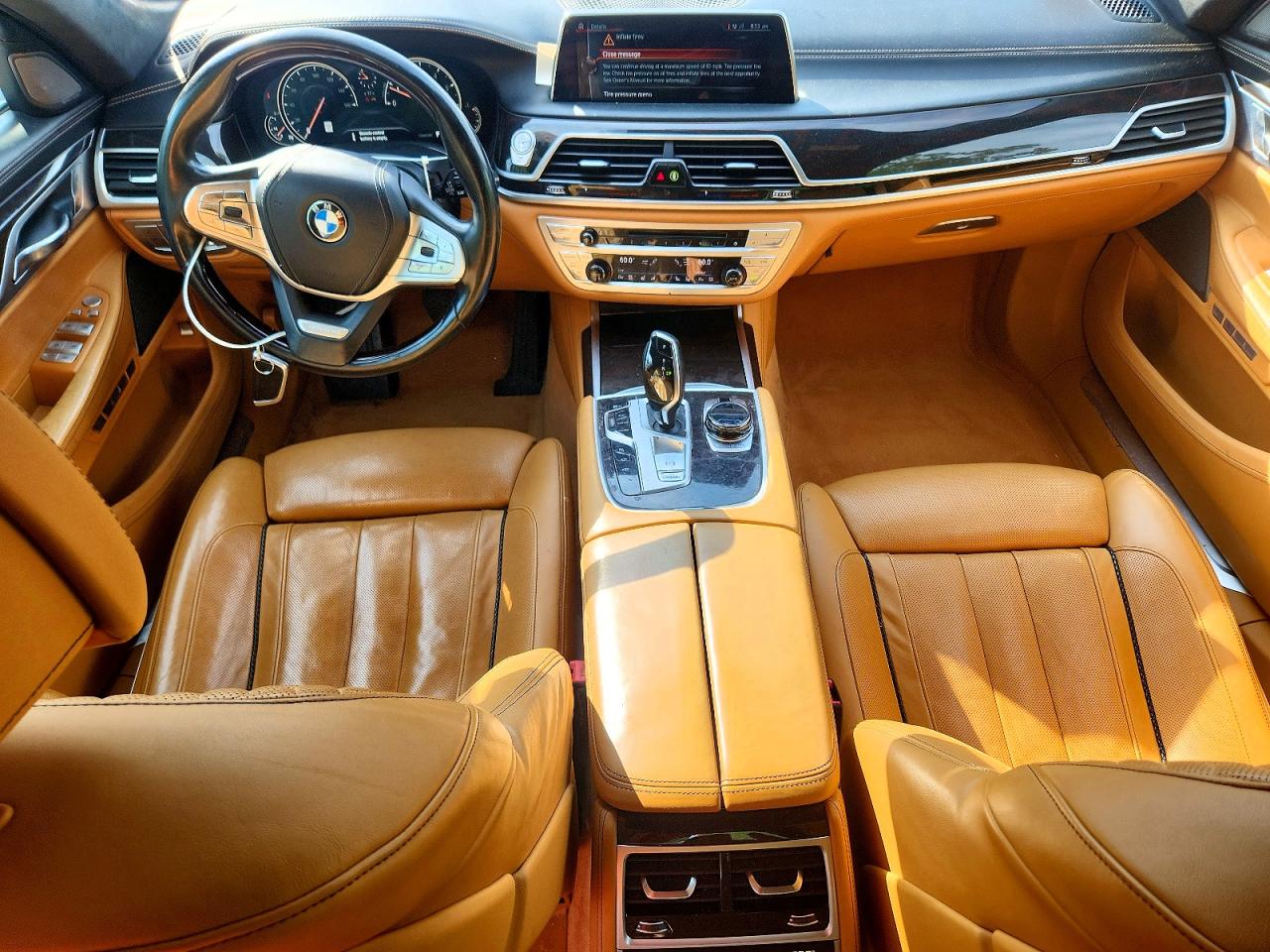 2017 Bmw 750 Xi White vin: WBA7F2C54HG422224