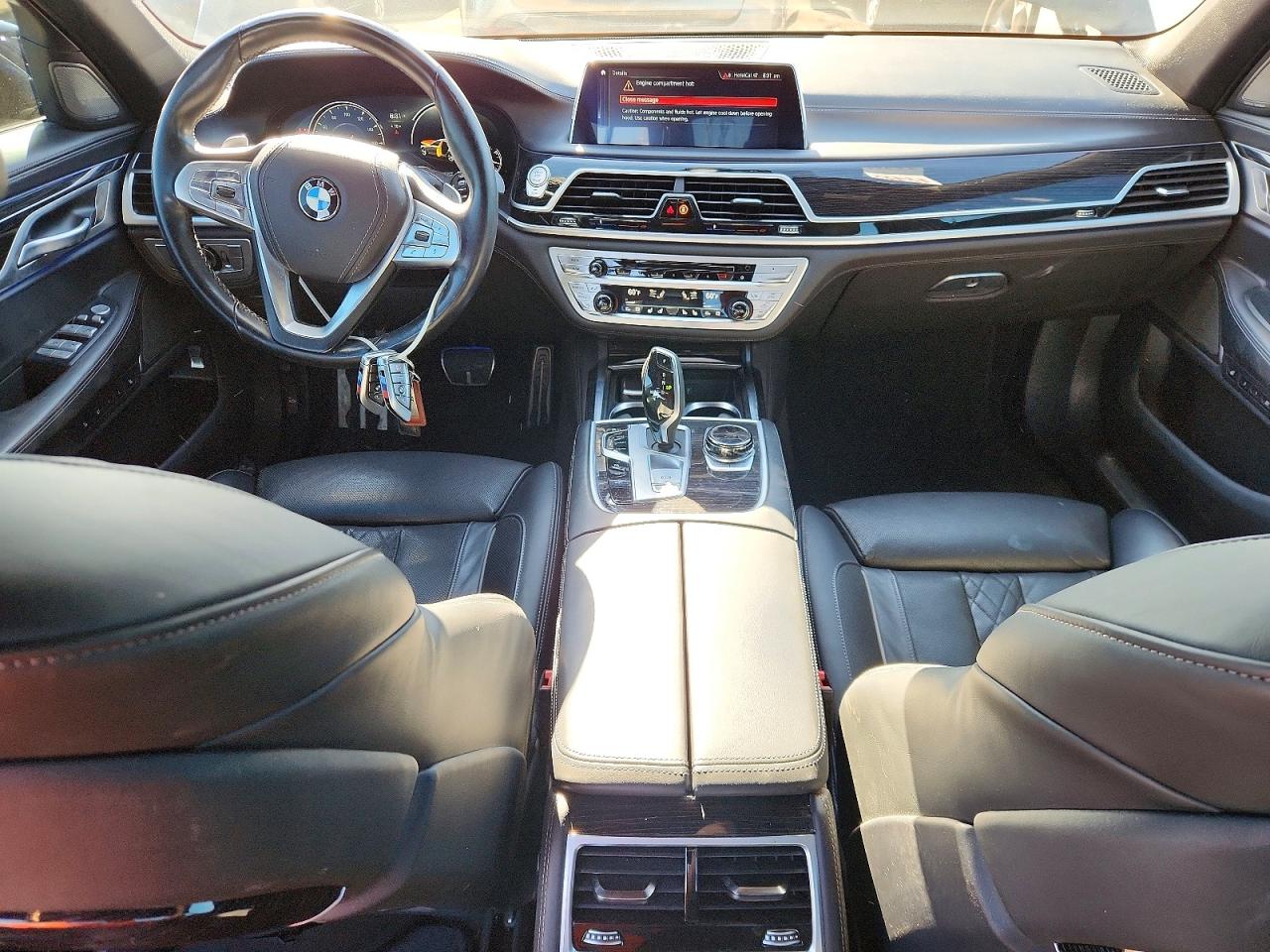 2019 Bmw 750 Xi Blue vin: WBA7F2C54KB240379