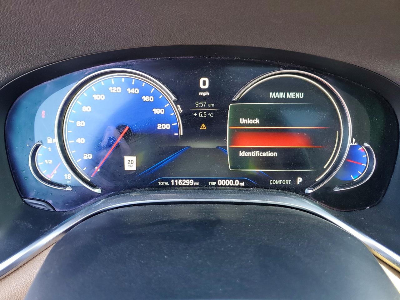 2016 Bmw 750 Xi Gray vin: WBA7F2C55GG415393