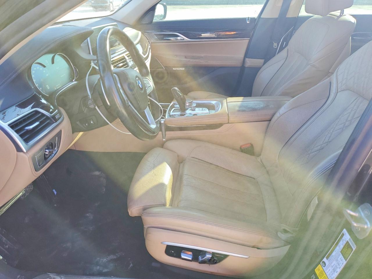 2016 Bmw 750 Xi Gray vin: WBA7F2C55GG415393