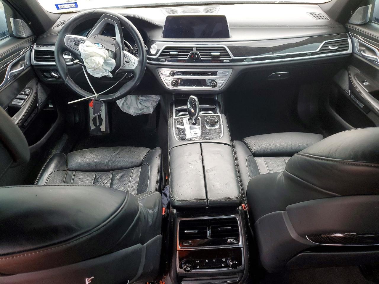 2017 Bmw 750 Xi Silver vin: WBA7F2C57HG421875