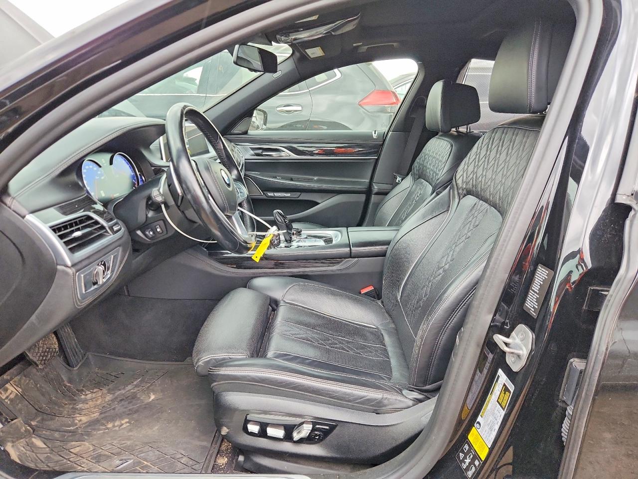 2018 Bmw 750 Xi Black vin: WBA7F2C57JG423678