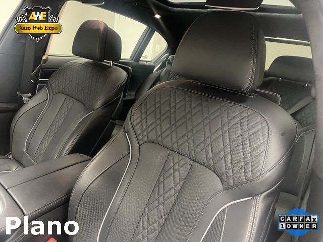 2019 Bmw 7 Series M760i Xdrive Черный vin: WBA7H6C56KG615158
