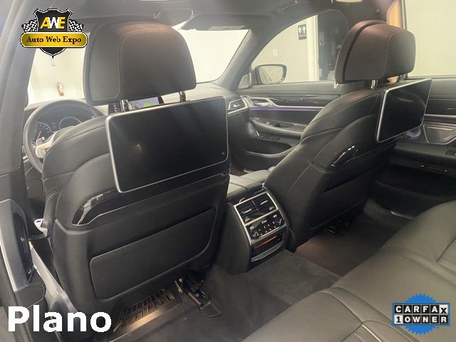 2019 Bmw 7 Series M760i Xdrive Черный vin: WBA7H6C56KG615158