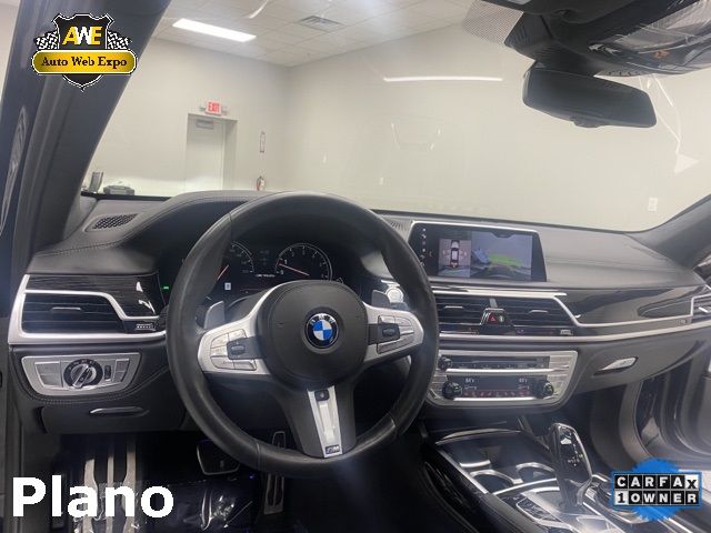 2019 Bmw 7 Series M760i Xdrive Черный vin: WBA7H6C56KG615158