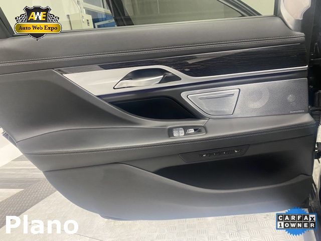2019 Bmw 7 Series M760i Xdrive Черный vin: WBA7H6C56KG615158