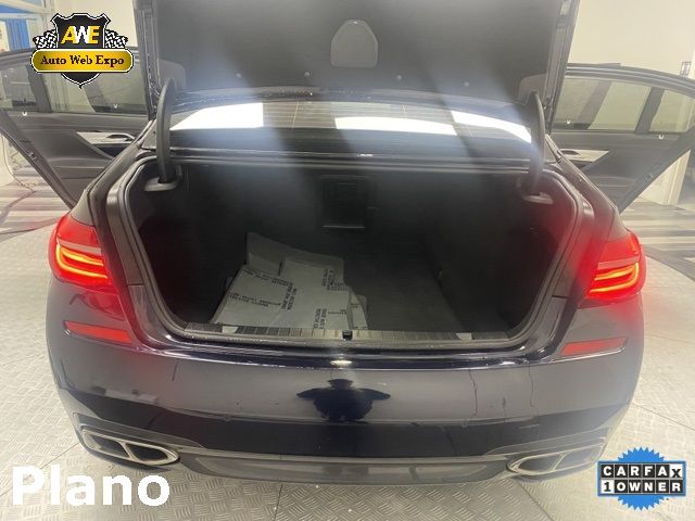 2019 Bmw 7 Series M760i Xdrive Черный vin: WBA7H6C56KG615158