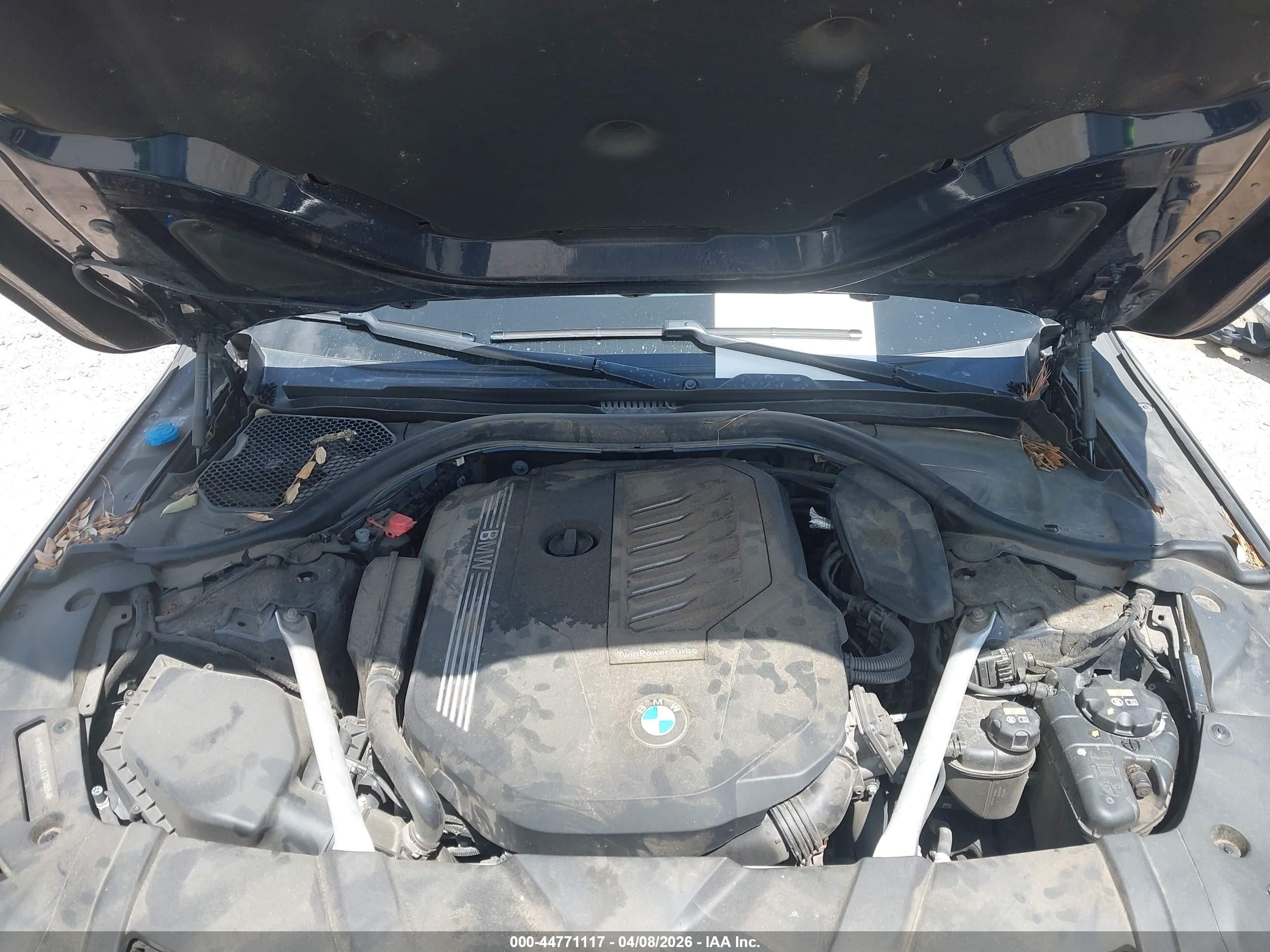2020 Bmw 740i Xdrive Blue vin: WBA7T4C03LCD70905