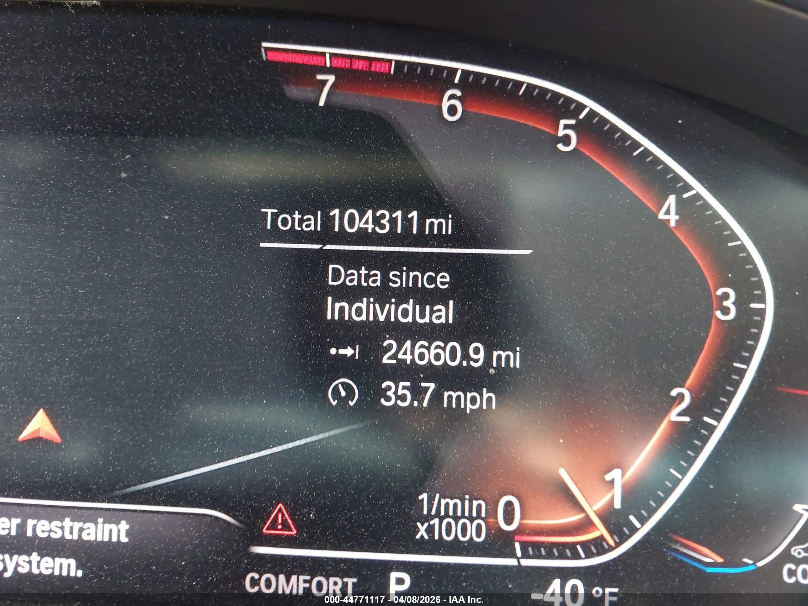 2020 Bmw 740i Xdrive Blue vin: WBA7T4C03LCD70905