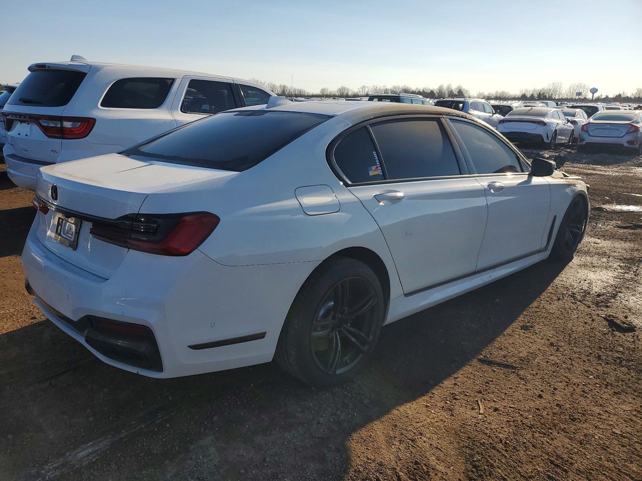 2020 Bmw 750 Xi White vin: WBA7U2C04LCD32651