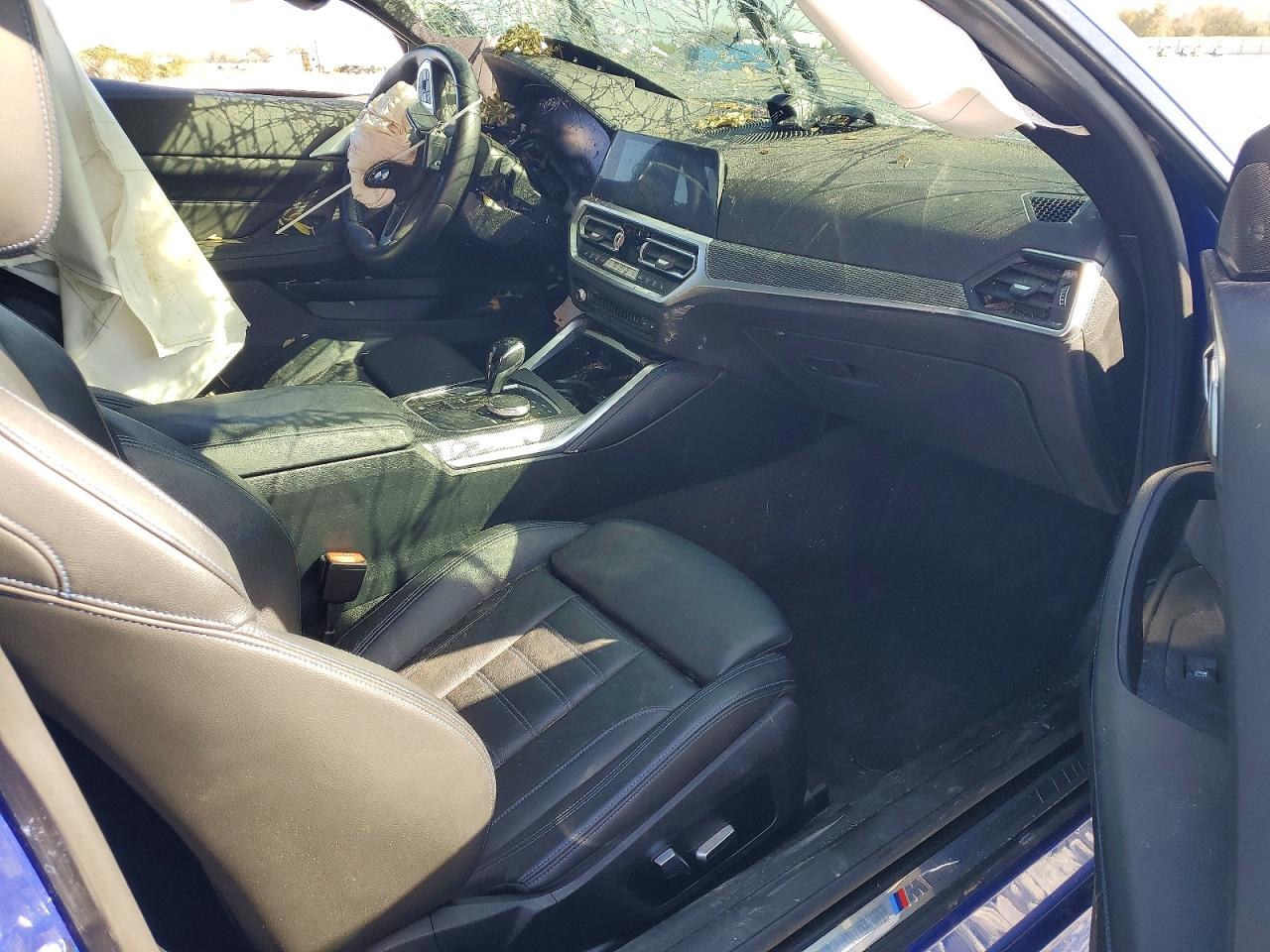 2022 Bmw M440i Blue vin: WBA83AP0XNCK23977