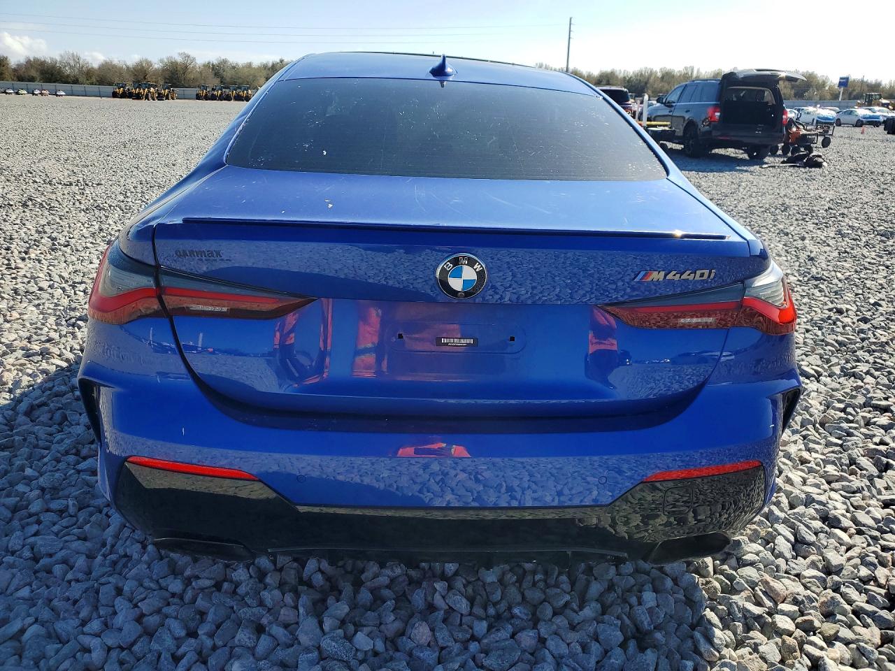2022 Bmw M440i Blue vin: WBA83AP0XNCK23977