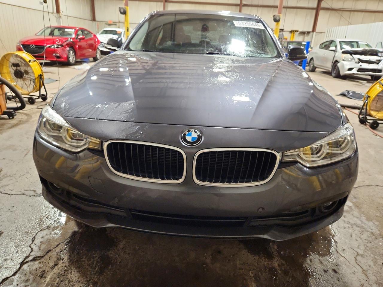 2018 Bmw 320 Xi Gray vin: WBA8A3C51JA499568