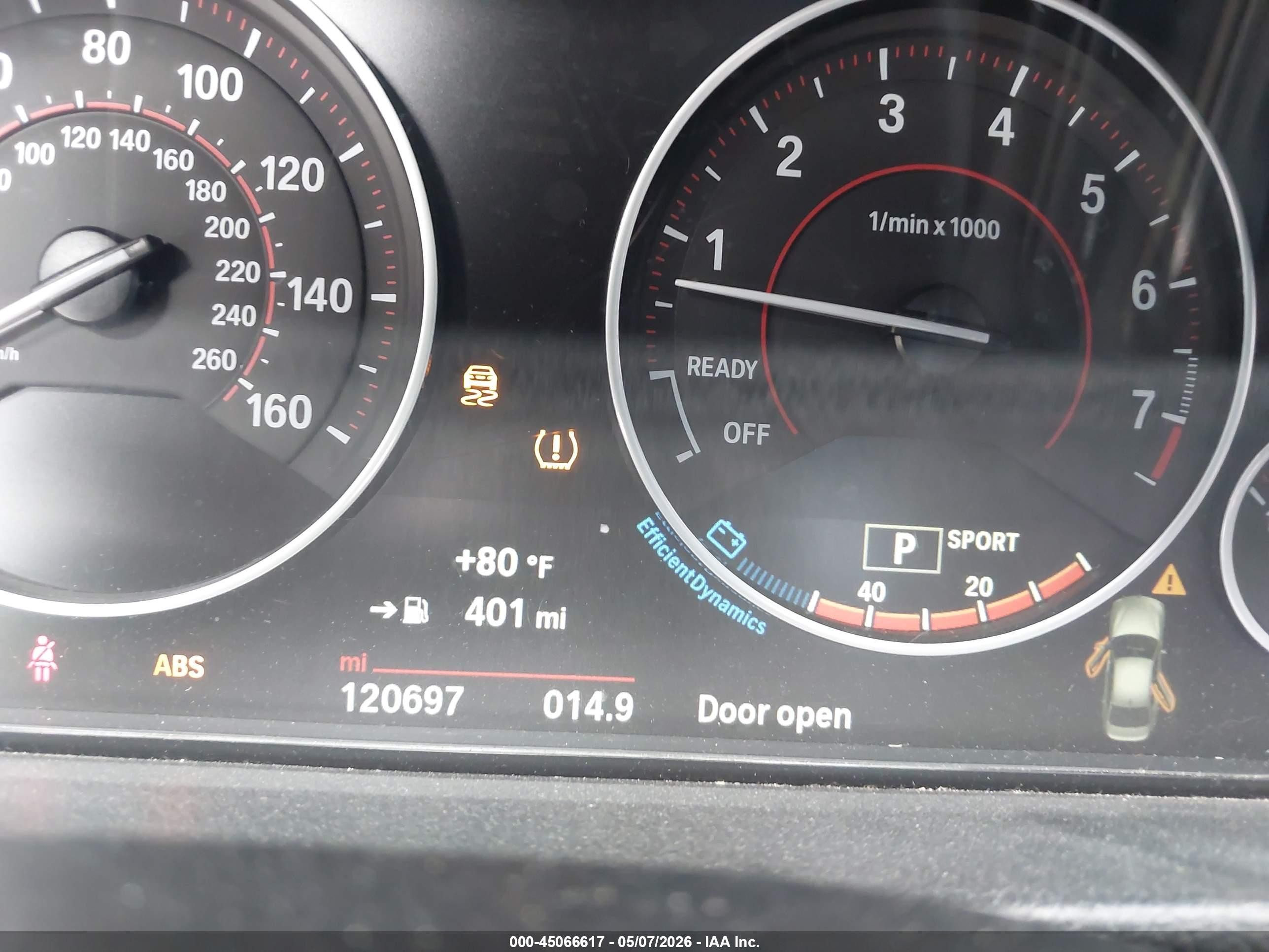 2016 Bmw 340i   White vin: WBA8B3G53GNT92174