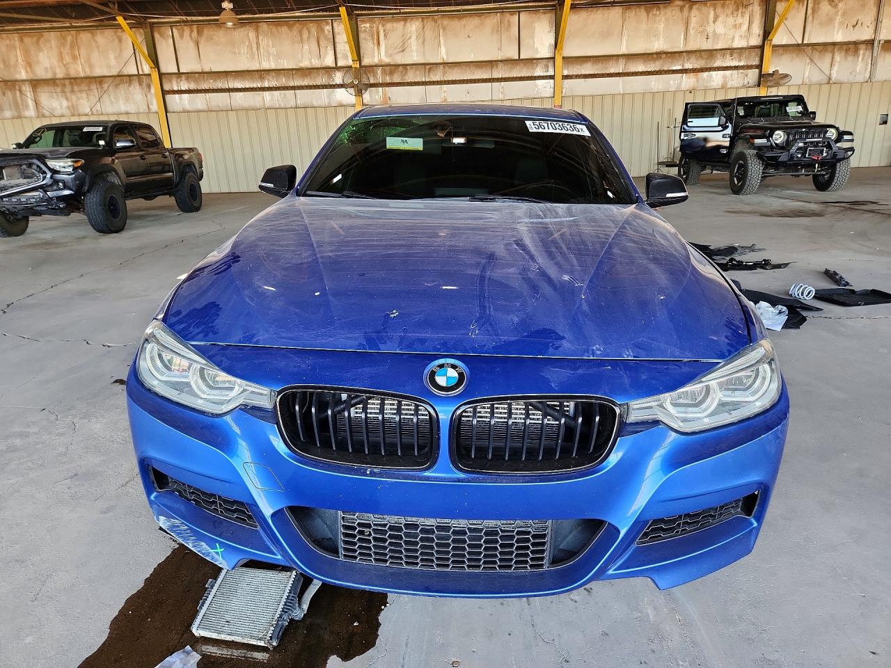 2018 Bmw 340 Xi Blue vin: WBA8B7C58JA411894