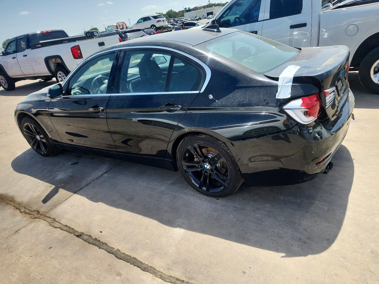 2018 Bmw 330 I Black vin: WBA8B9C52JAE22341