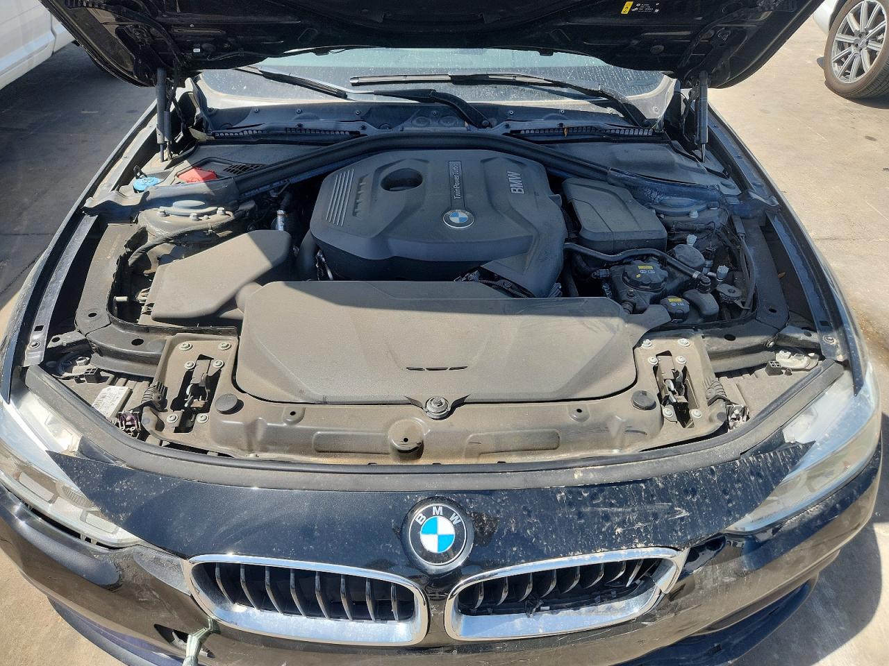 2018 Bmw 330 I Black vin: WBA8B9C52JAE22341