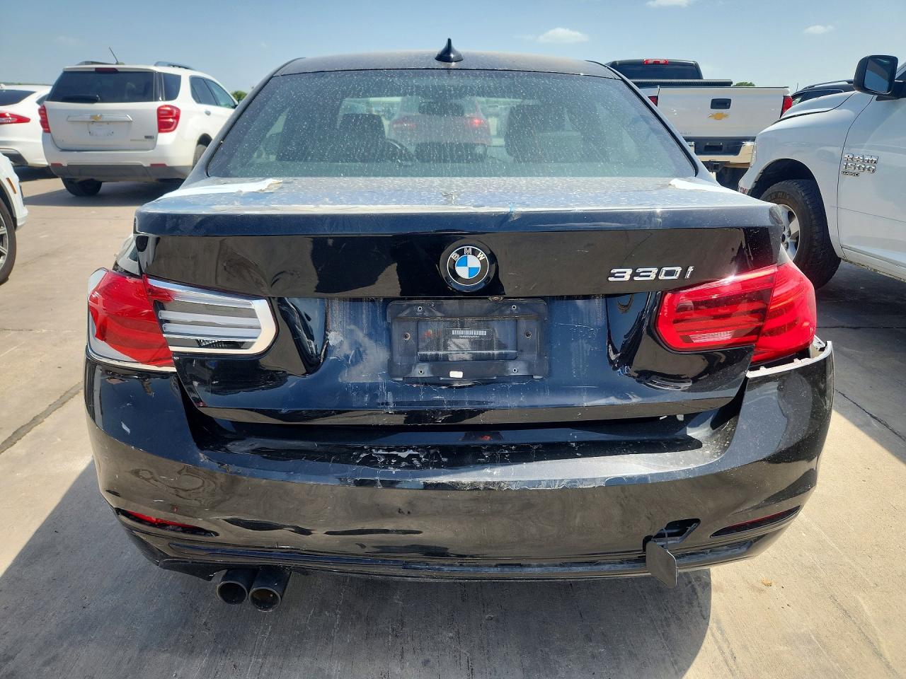 2018 Bmw 330 I Black vin: WBA8B9C52JAE22341