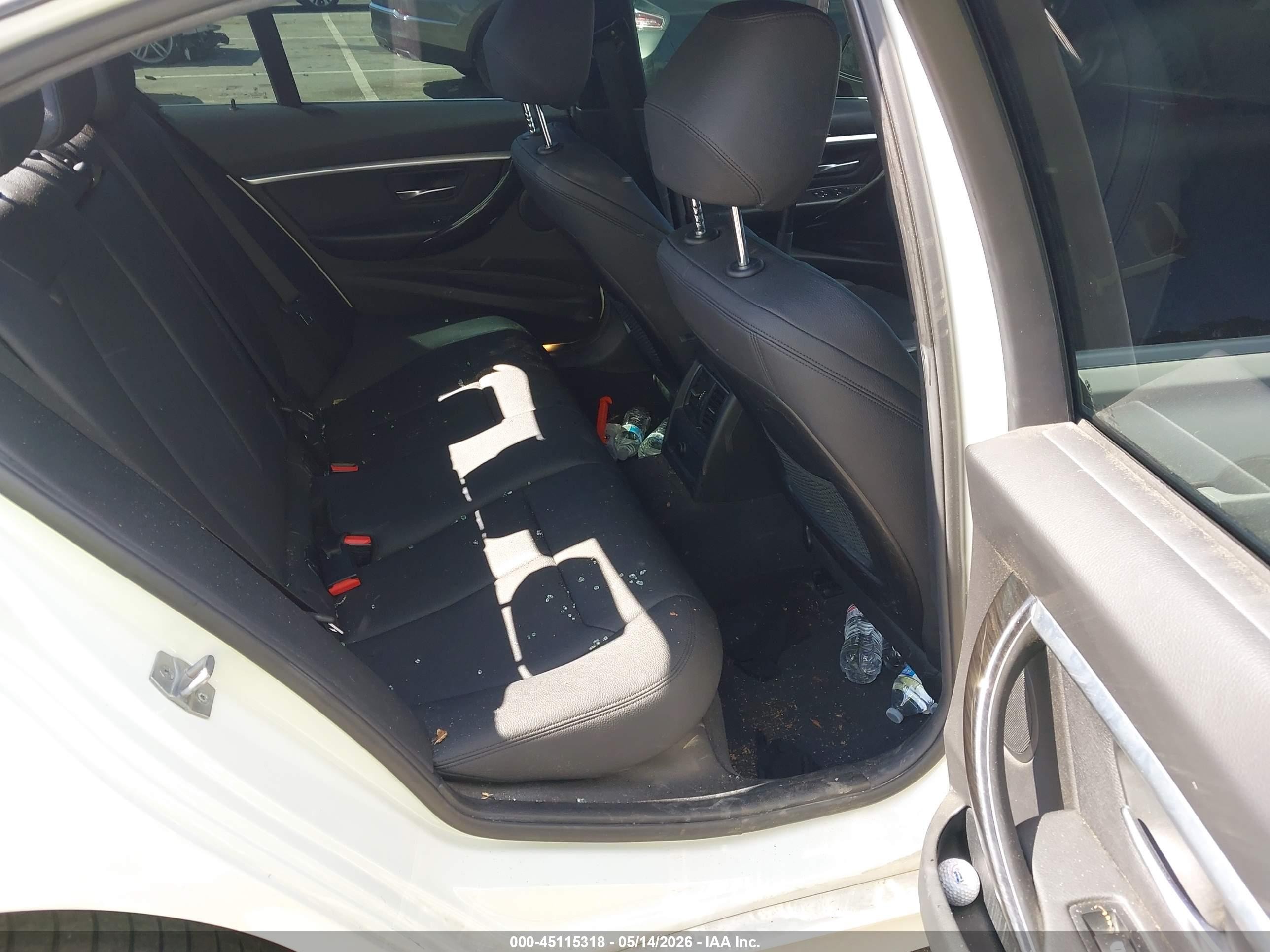 2017 Bmw 330i White vin: WBA8B9G30HNU57047