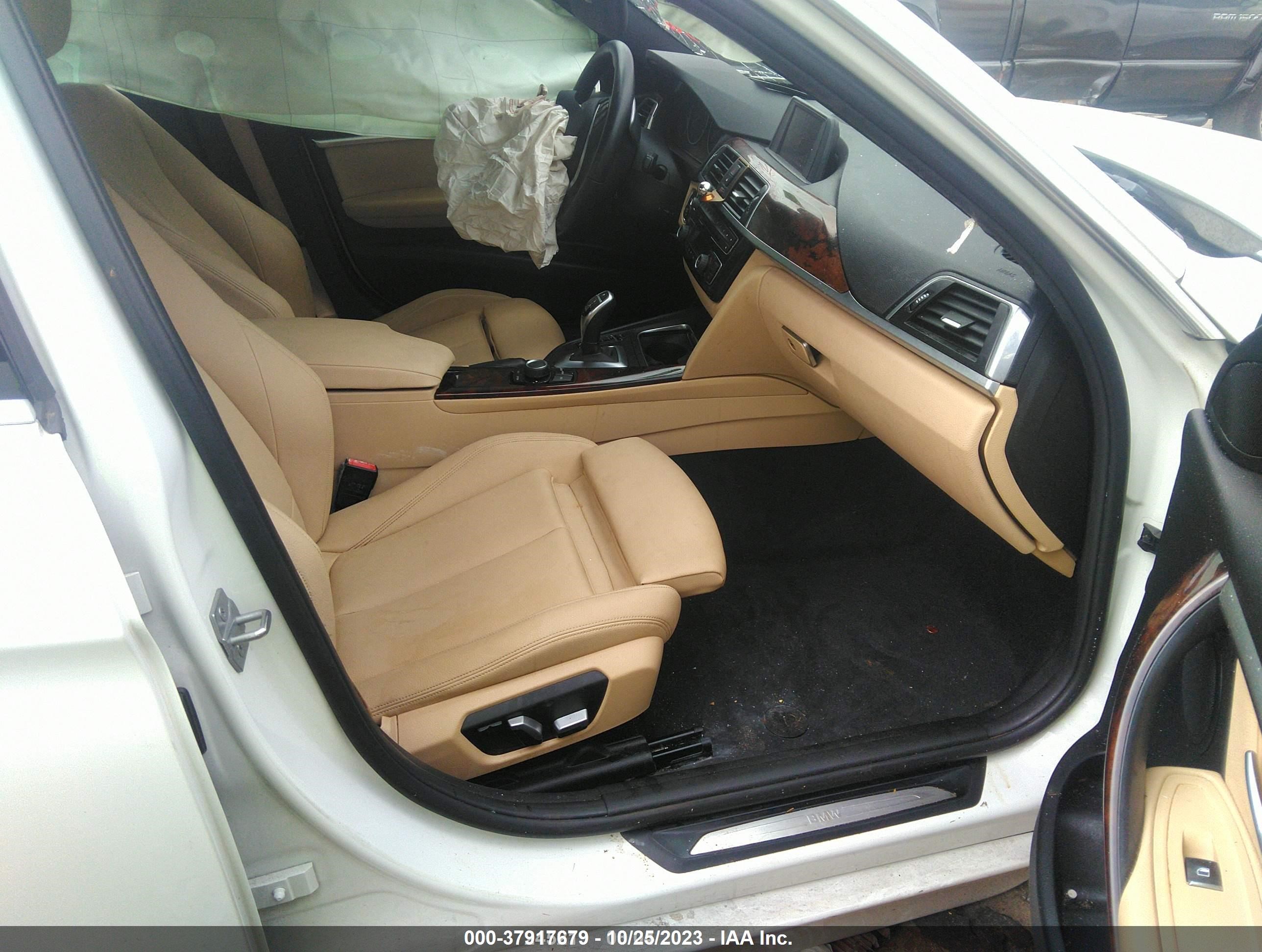 2017 Bmw 330i White vin: WBA8B9G32HNU53856