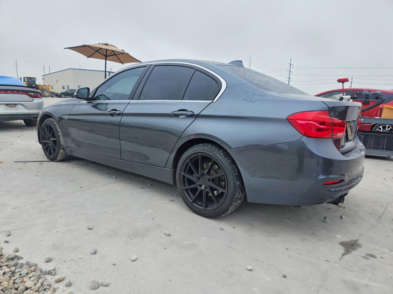 2018 Bmw 330 I Gray vin: WBA8B9G55JNU96434