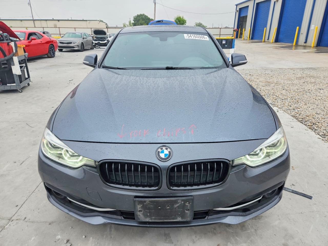 2018 Bmw 330 I Gray vin: WBA8B9G55JNU96434