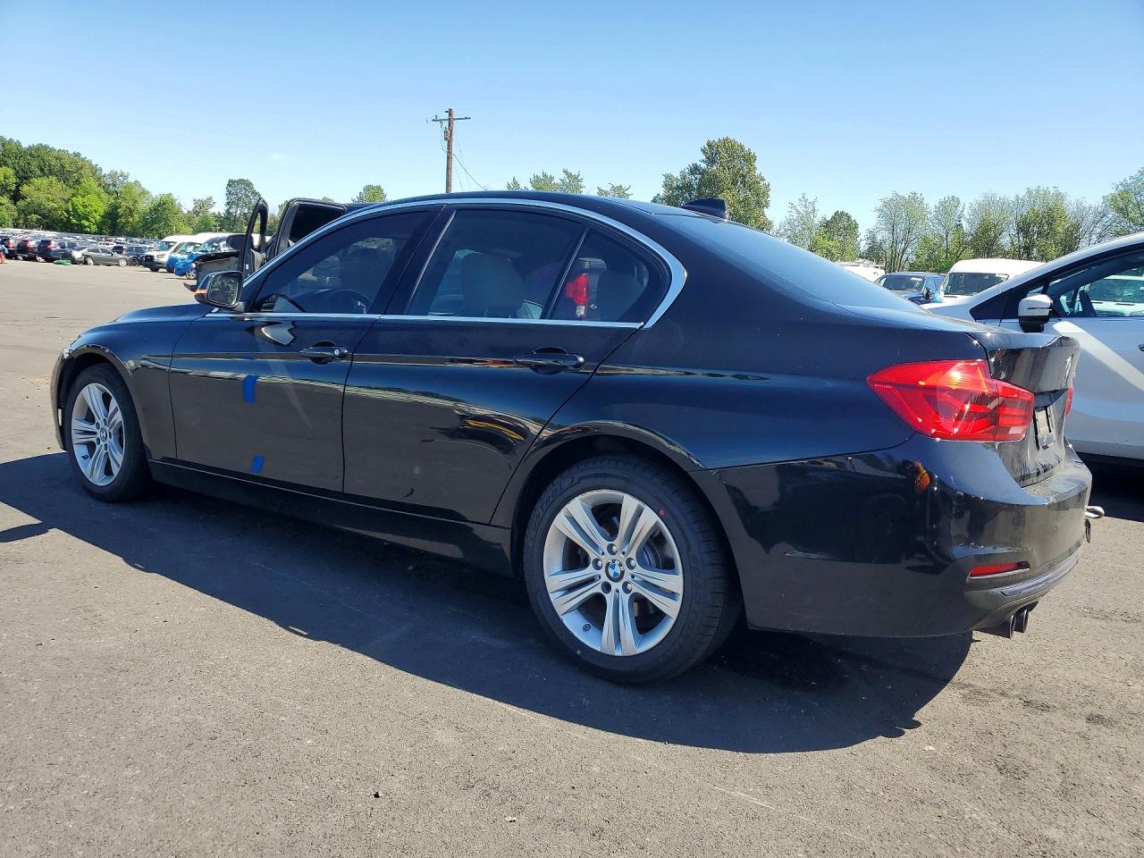2018 Bmw 330 I Black vin: WBA8B9G5XJNU99636