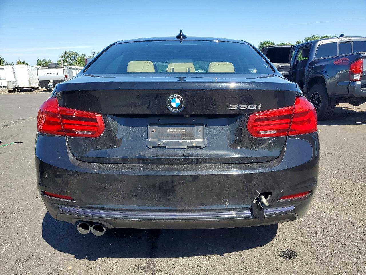 2018 Bmw 330 I Black vin: WBA8B9G5XJNU99636