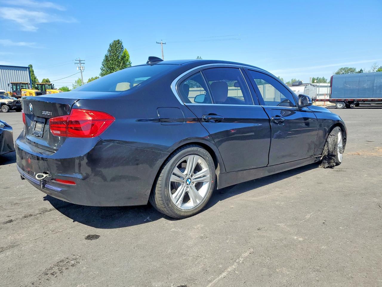 2018 Bmw 330 I Black vin: WBA8B9G5XJNU99636