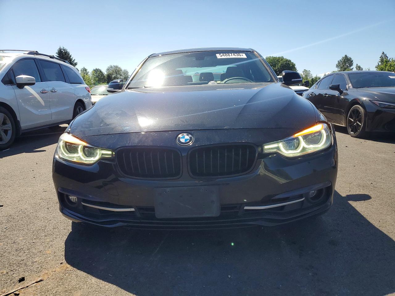 2018 Bmw 330 I Black vin: WBA8B9G5XJNU99636