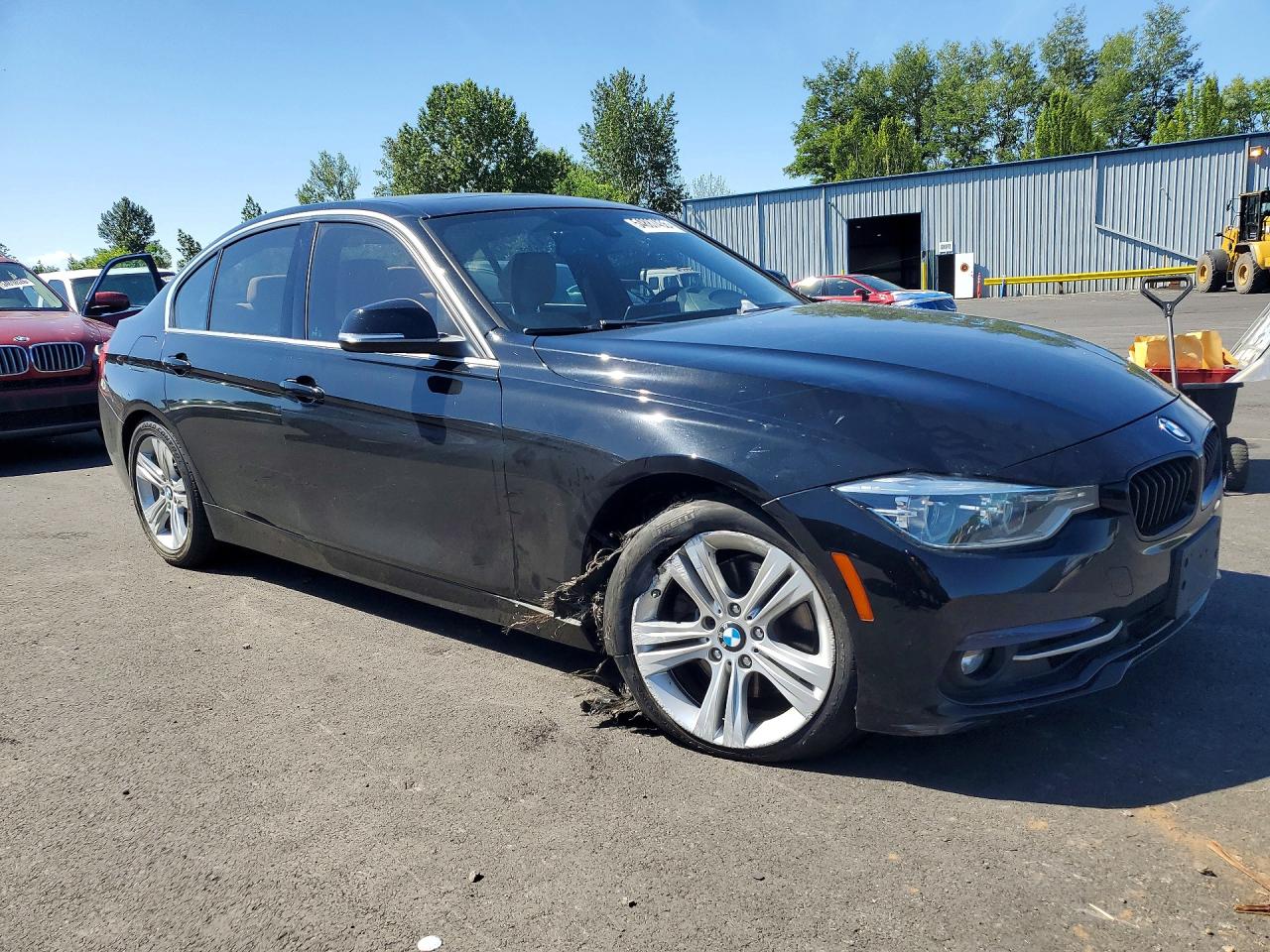 2018 Bmw 330 I Black vin: WBA8B9G5XJNU99636