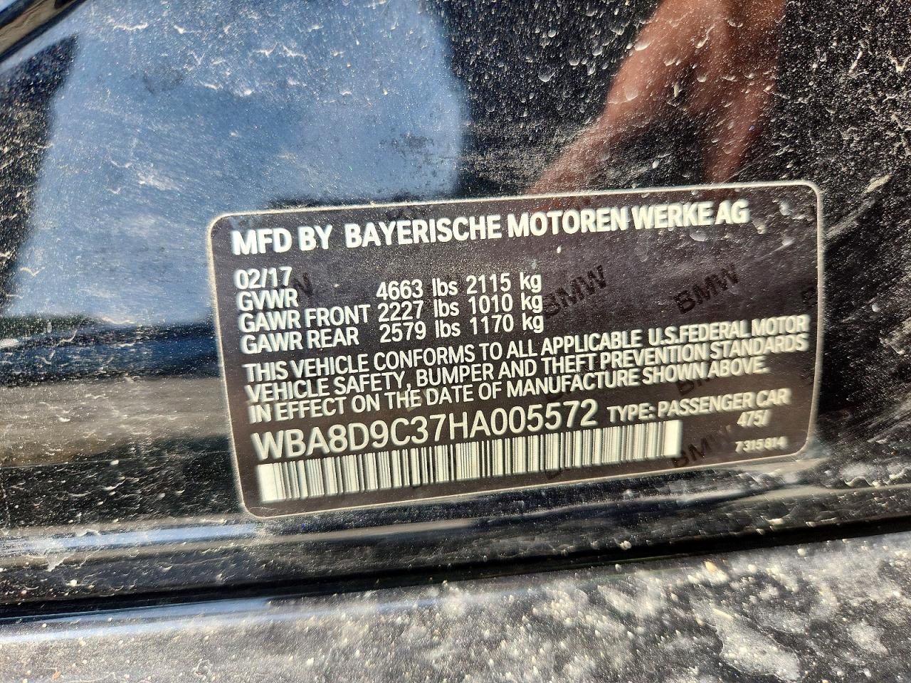 2017 Bmw 330 Xi Black vin: WBA8D9C37HA005572