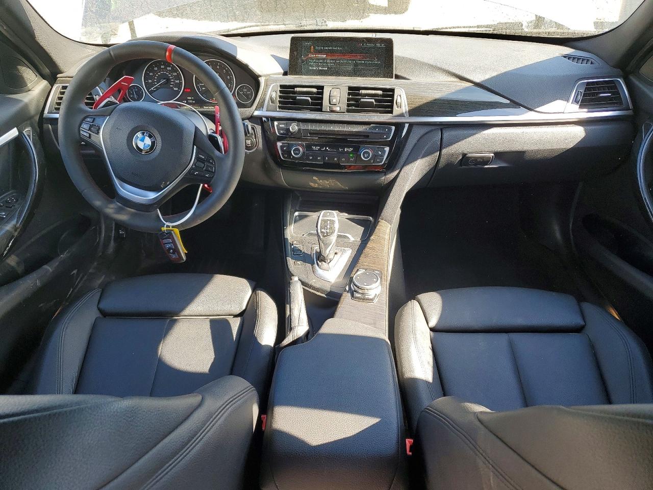 2017 Bmw 330 Xi Gray vin: WBA8D9C55HA003725