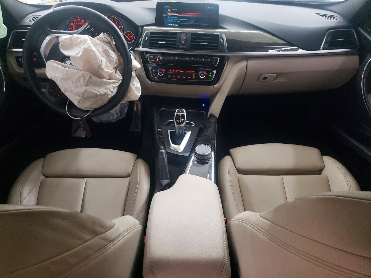 2017 Bmw 330 Xi White vin: WBA8D9G37HNU63664