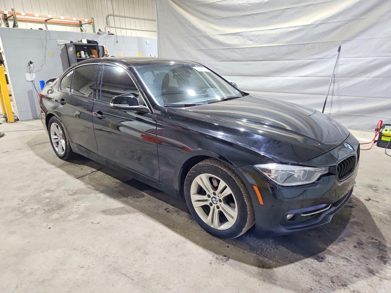 2017 Bmw 330 Xi Black vin: WBA8D9G50HNU59943