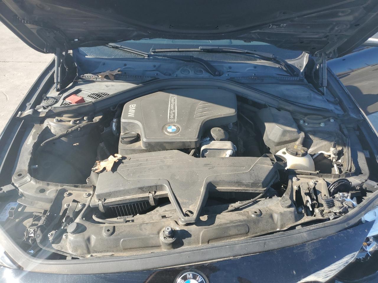 2016 Bmw 320 I Черный vin: WBA8E1G58GNT99231