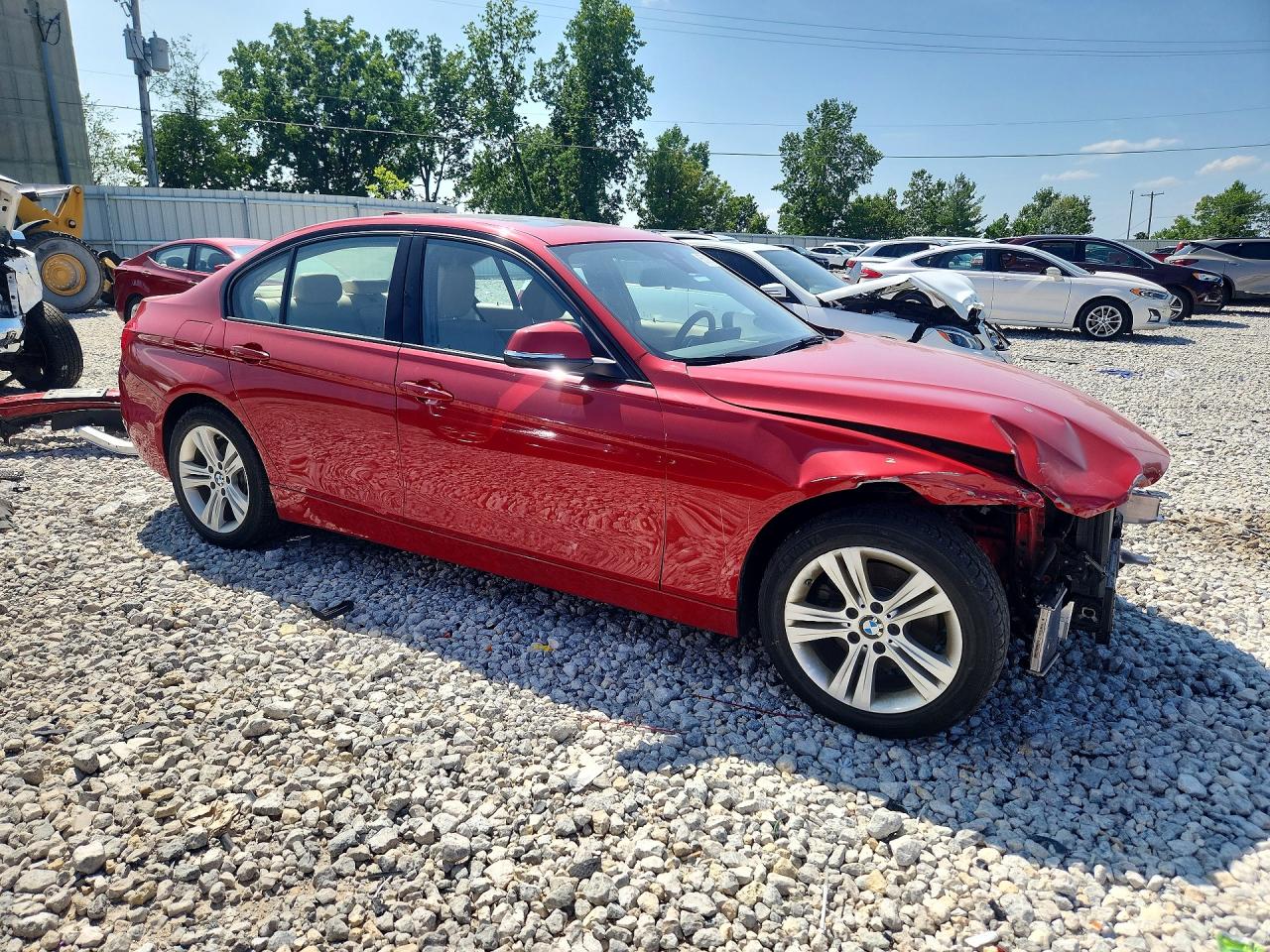 2016 Bmw 328 Xi Sulev Red vin: WBA8E3C5XGK500434