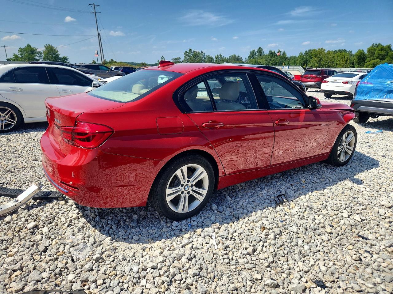 2016 Bmw 328 Xi Sulev Red vin: WBA8E3C5XGK500434