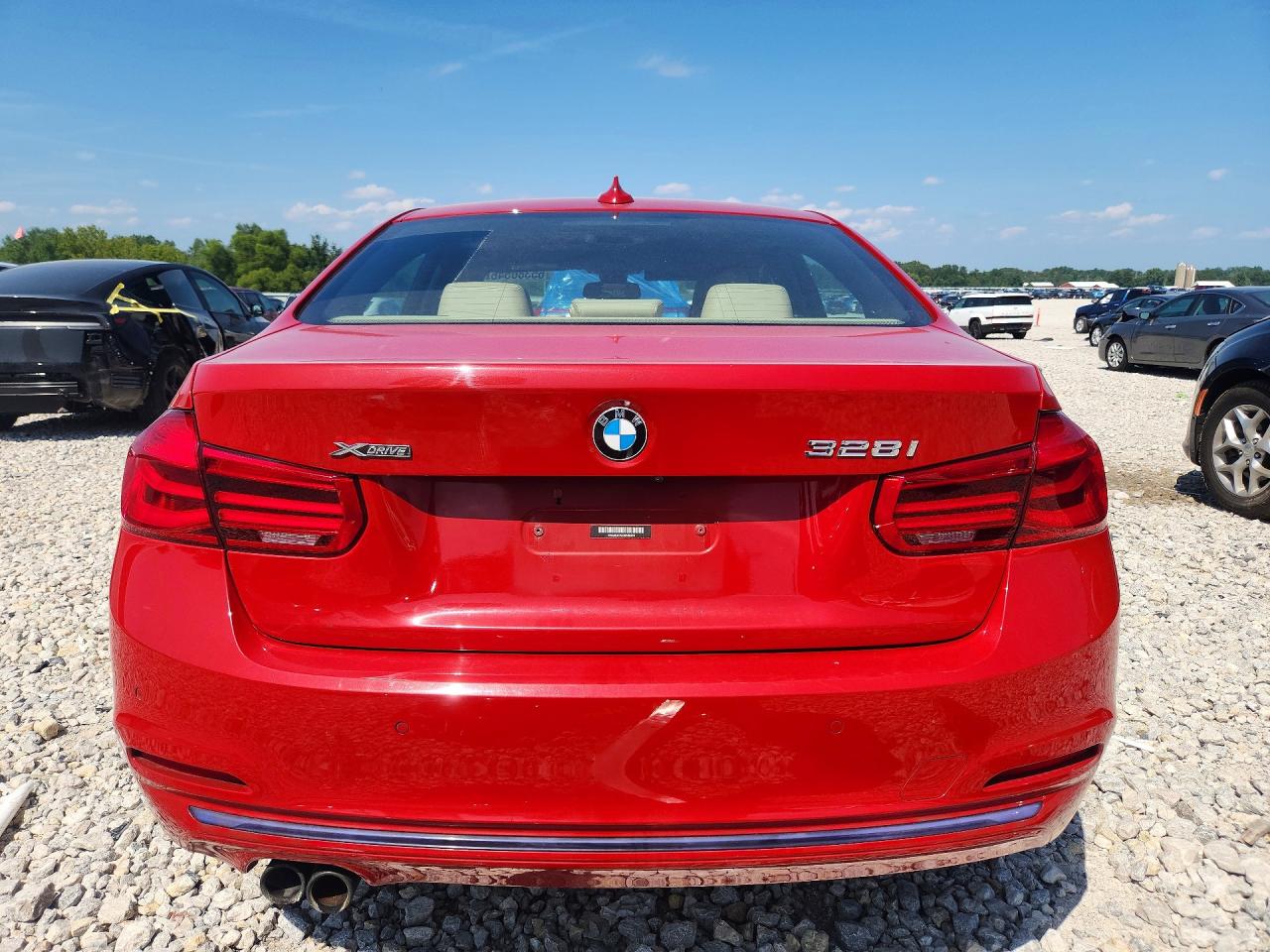 2016 Bmw 328 Xi Sulev Red vin: WBA8E3C5XGK500434