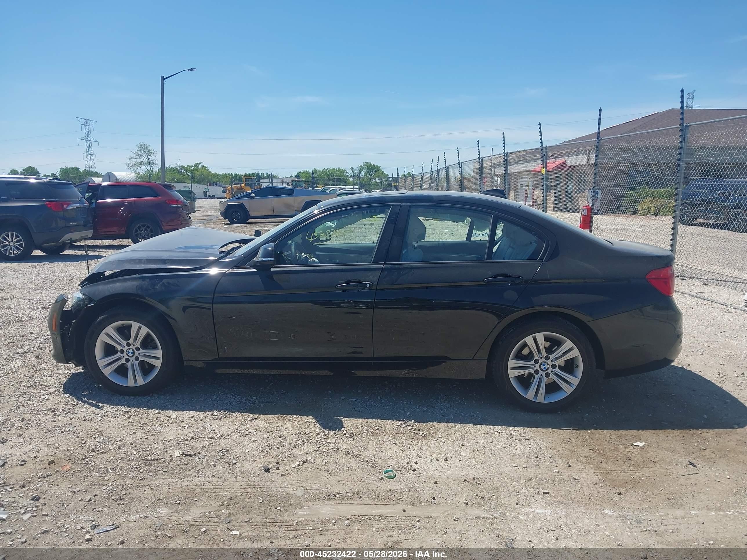 2016 Bmw 328i Xdrive Black vin: WBA8E3C5XGK500918