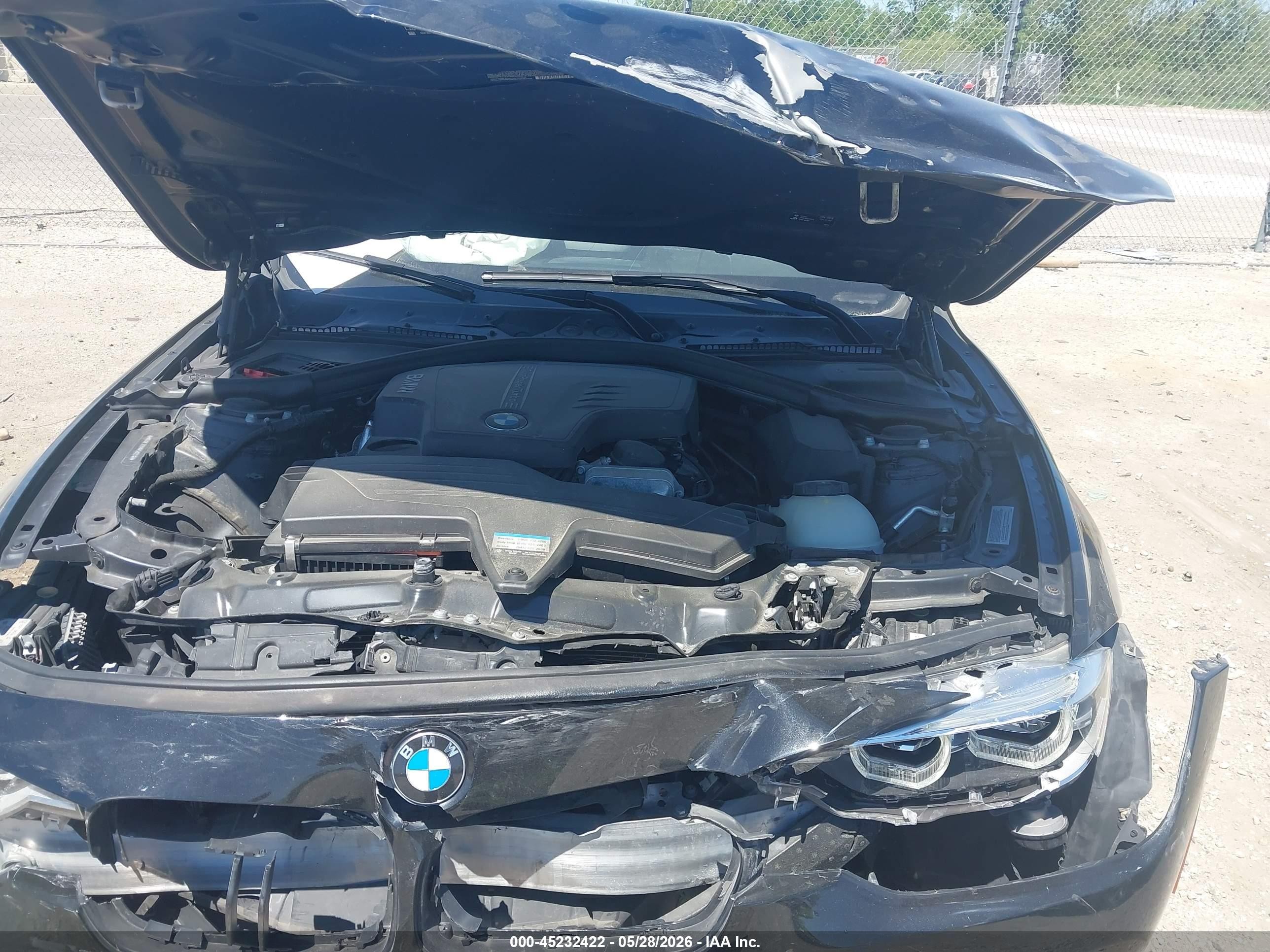 2016 Bmw 328i Xdrive Black vin: WBA8E3C5XGK500918
