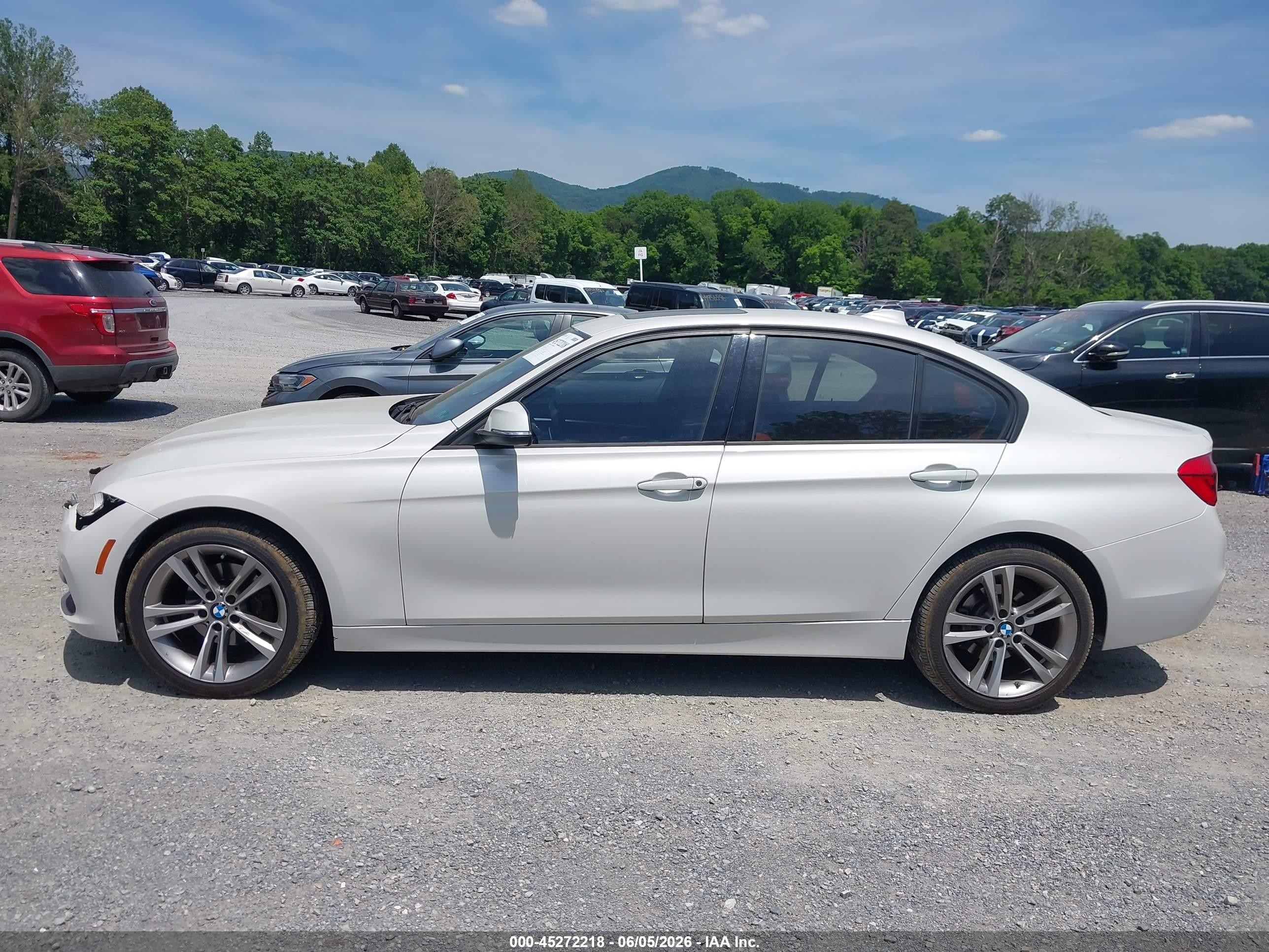 2016 Bmw 328i Xdrive Белый vin: WBA8E3G50GNT79258